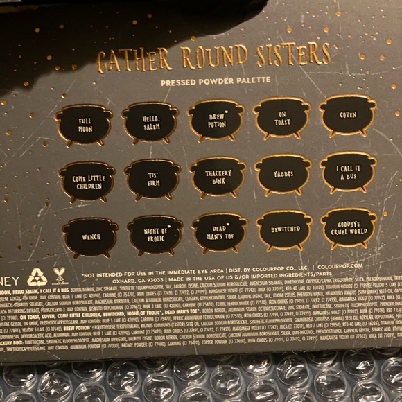 Colourpop Official Hocus Pocus Boss Witch Winnie Collection - Picture 5 of 16